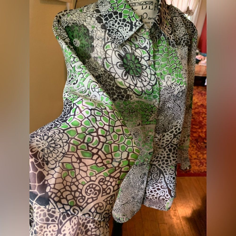 Nicola print blouse - Picture 4 of 6